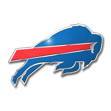 Buffalo Bills Colored Aluminum Car Auto Emblem 