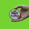 Cancel The Royal Family Logo Embroidered Iron On Patch 