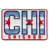 Chicago Bulls 'CHI' Town Patch City Flag Embroidered 