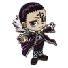 HunterXHunter Chrollo Full Body Patch Side Eye Smirk Pose Embroidered Iron On