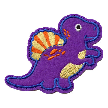 Cute Spinosaurus Dinosaur Embroidered Iron on Patch 