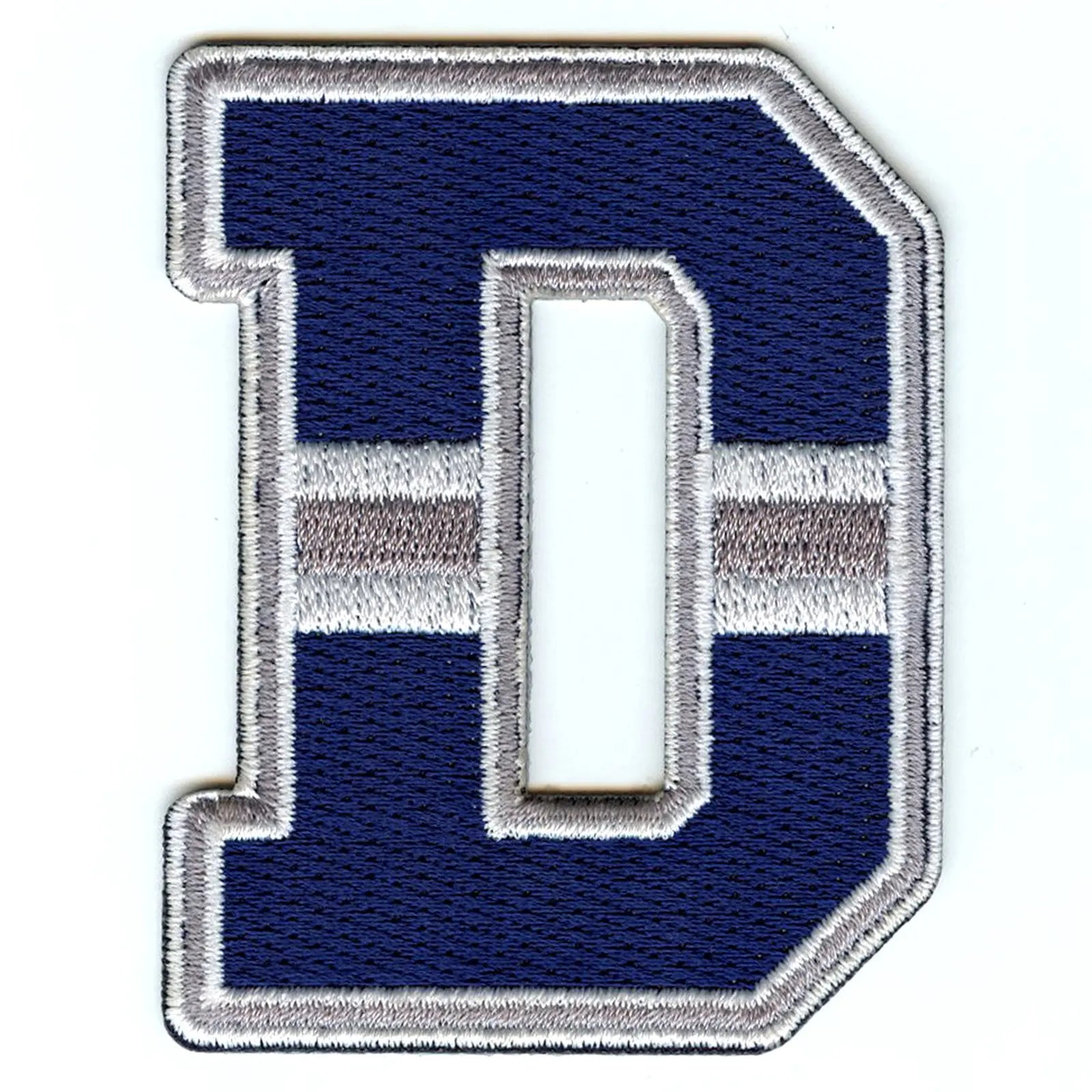 City Of Dallas Big D Logo Football Jersey Parody Embroidered Iron On Patch 