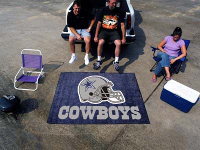 Dallas Cowboys Tailgaiter Mat Rectangular Tufted Rug 5' x 6' 