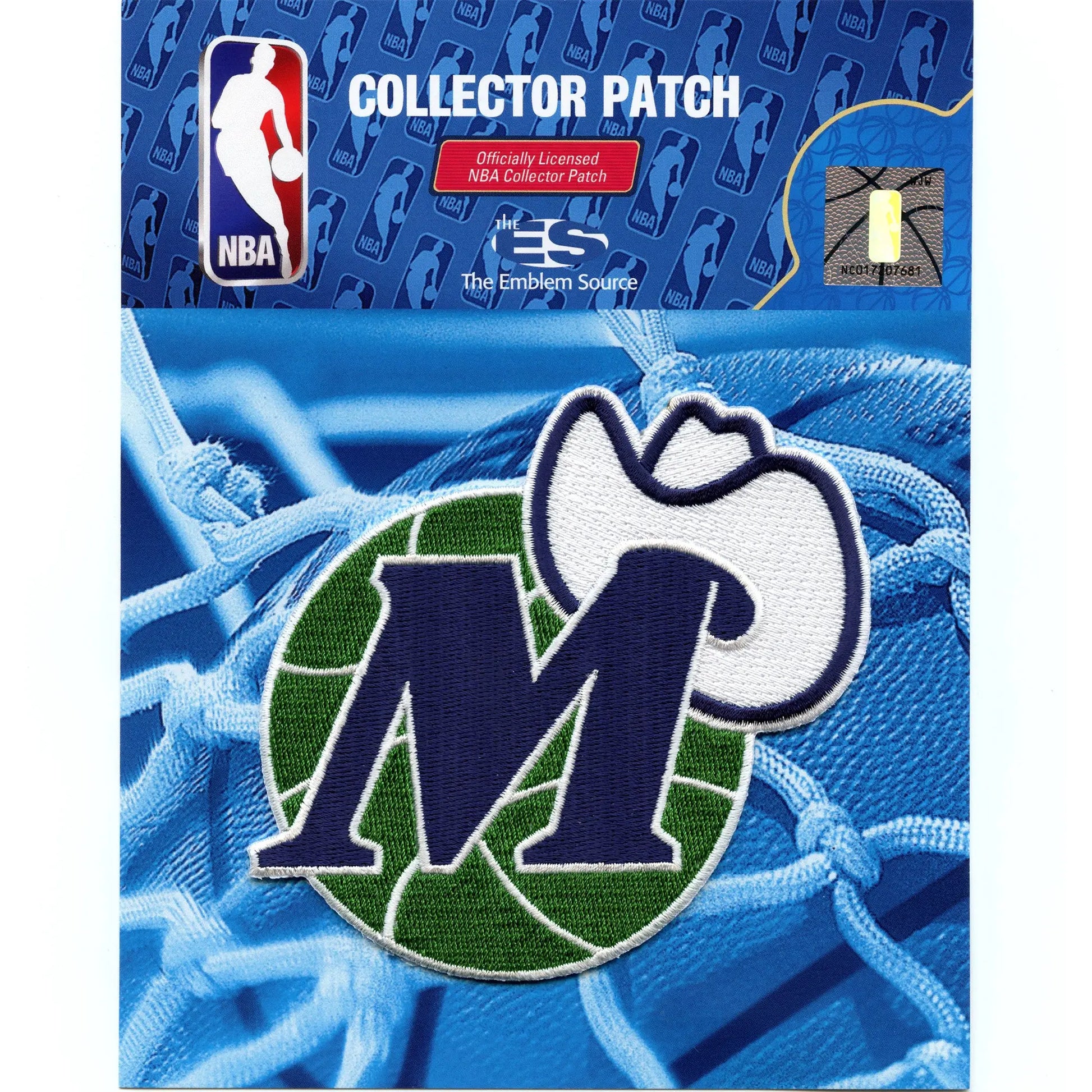 Dallas Mavericks Patch Hardwood Classic Alternate Logo Embroidered Iron On 