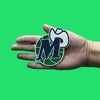 Dallas Mavericks Patch Hardwood Classic Alternate Logo Embroidered Iron On 