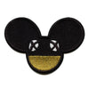 Dead Mouse Patch EDM Artist Logo Embroidered Iron On 