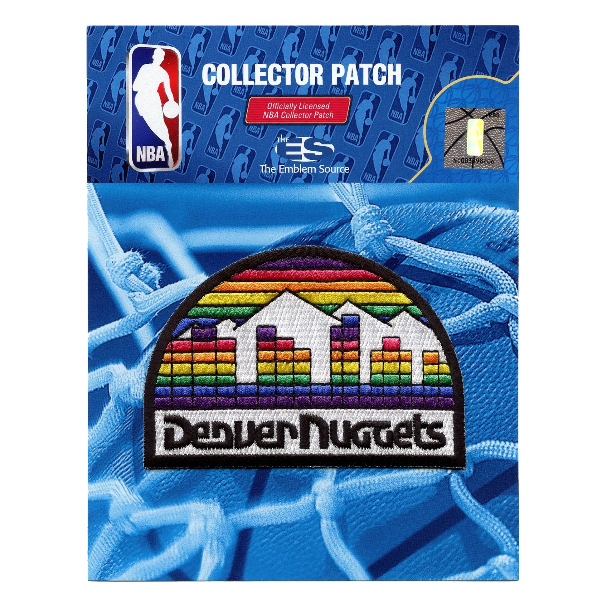 Denver Nuggets Patch Hardwood Classic Logo Embroidered Iron On 