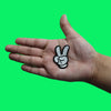 Mickey Mouse Peace Hand Patch Animals Kids Movie Embroidered Iron On