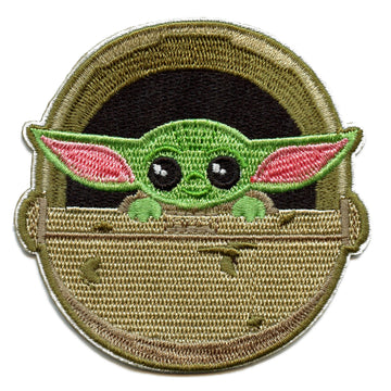 Star Wars The Mandalorian Grogu Baby Yoda The Child Iron On Patch 