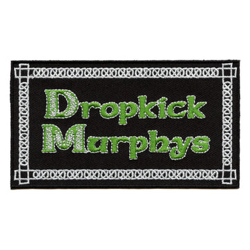 Dropkick Murphys Logo Patch Celtic Punk Rock Embroidered Iron On 