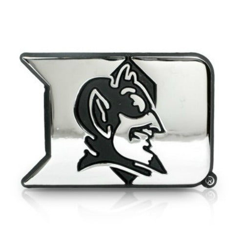 Duke Blue Devils Premium Solid Metal Chrome Plated Car Auto Emblem 