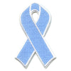 Cancer Awareness Ribbons Fully Embroidered Iron On Patches 