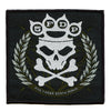 Five Finger Death Punch Patch Knuckles Crown Woven Sew On 