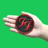 Foo Fighters Logo Patch Alternative Rock Band Embroidered Iron On