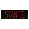 Stantz Name Tag Patch Costume Embroidered Iron On