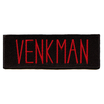 Venkman Name Tag Patch Costume Embroidered Iron On