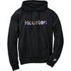 Patch Collection's Houston Texas Iconic Collage Unisex Hoodie 