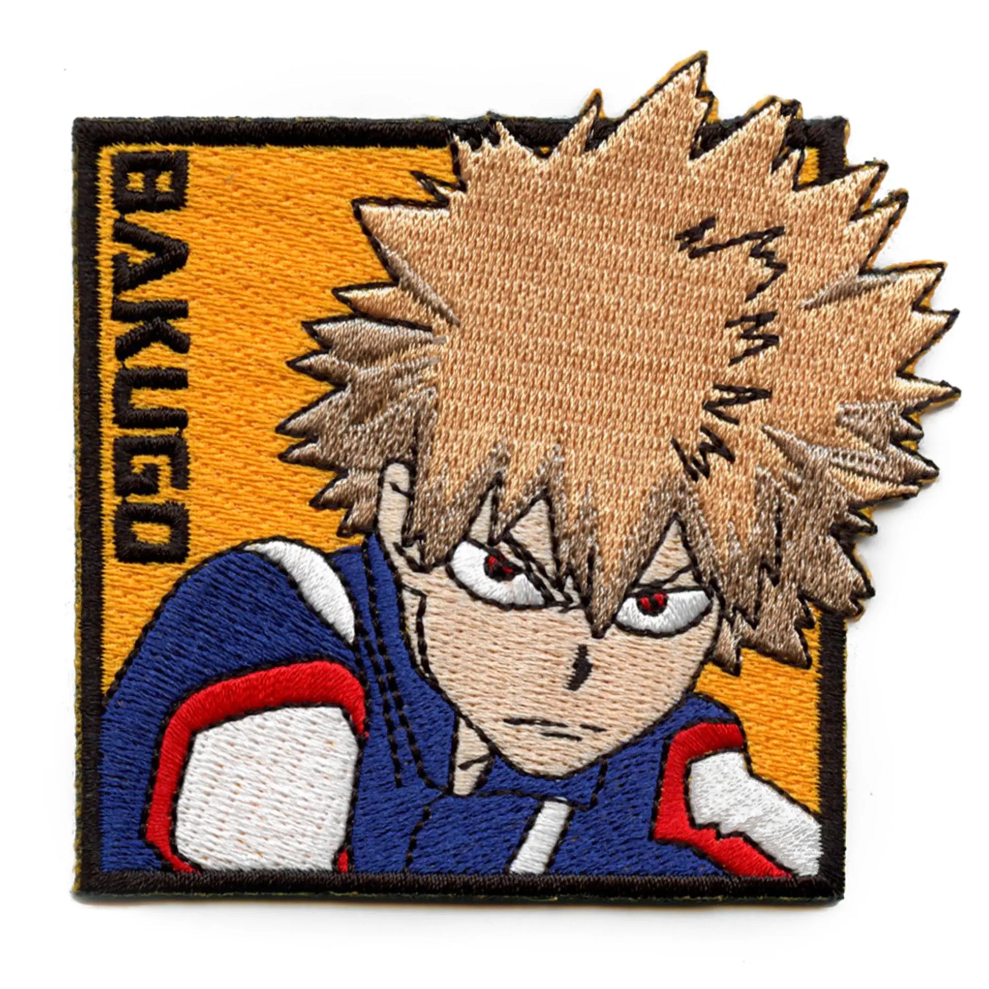 My Hero Academia Patch Portrait Bakugo Box Embroidered Iron On