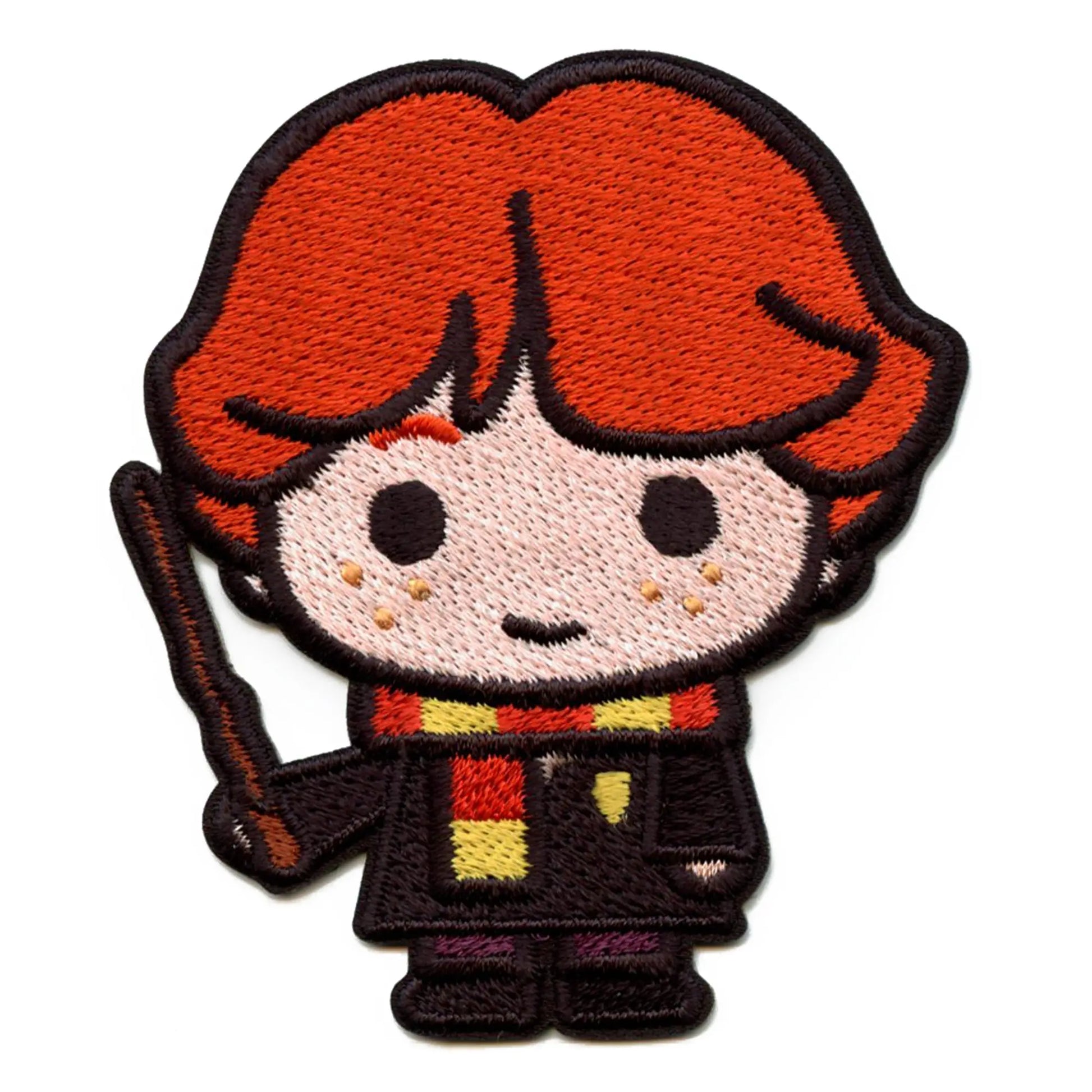 Harry Potter Ron Weasley Emoji Patch Movie Gryffindor Wand Embroidered Iron On