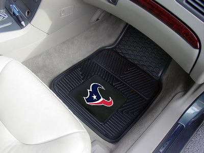 Houston Texans Heavy Duty 2-Piece Vinyl Car Mats 