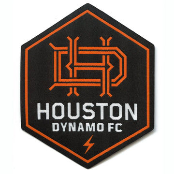 Houston Dynamo Team Crest Woven Iron On Patch 