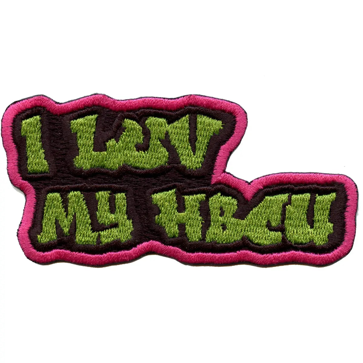 I Luv My HBCU Logo Iron On Patch (Fresh Themed) 