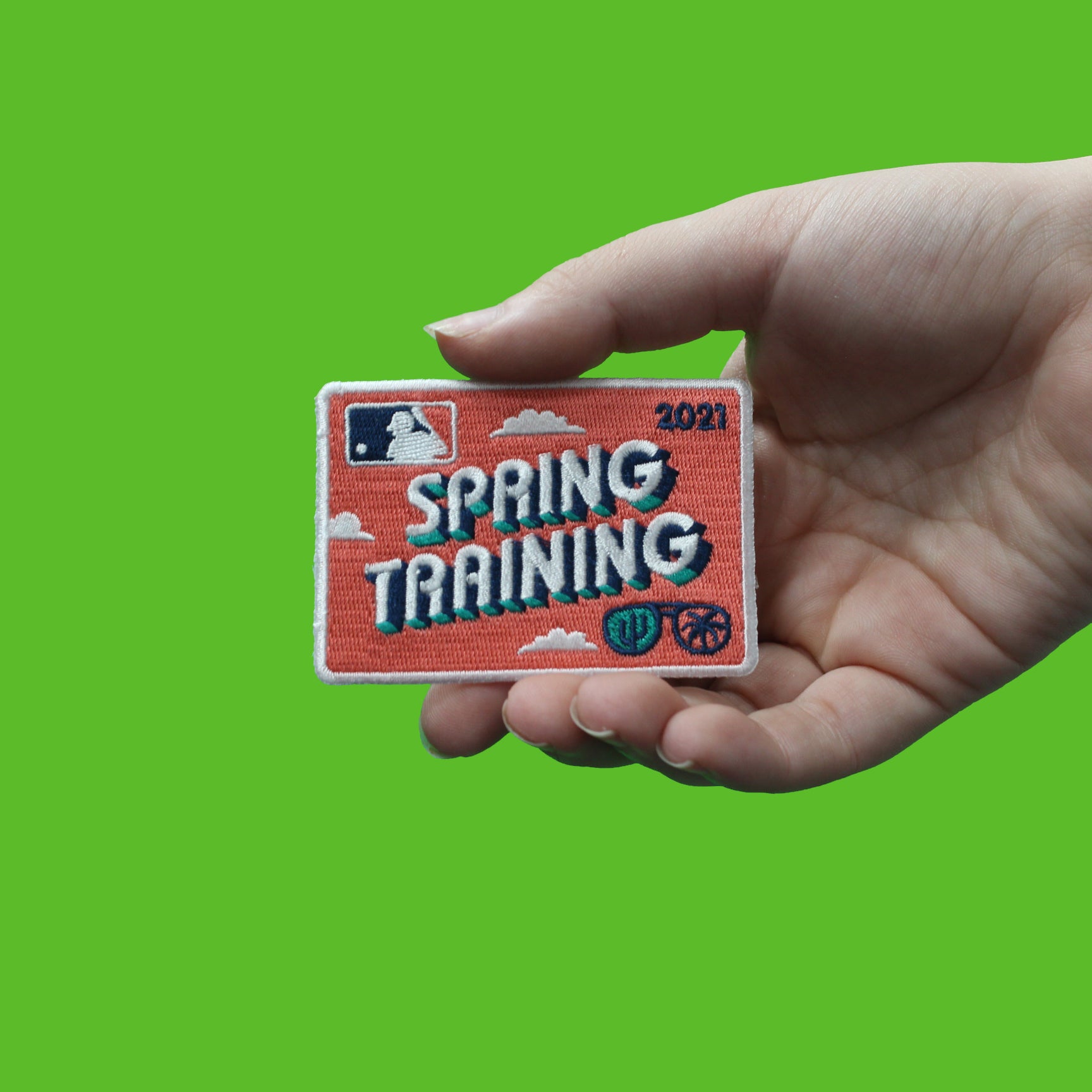 2021 MLB Spring Training Jersey Embroidered Patch 