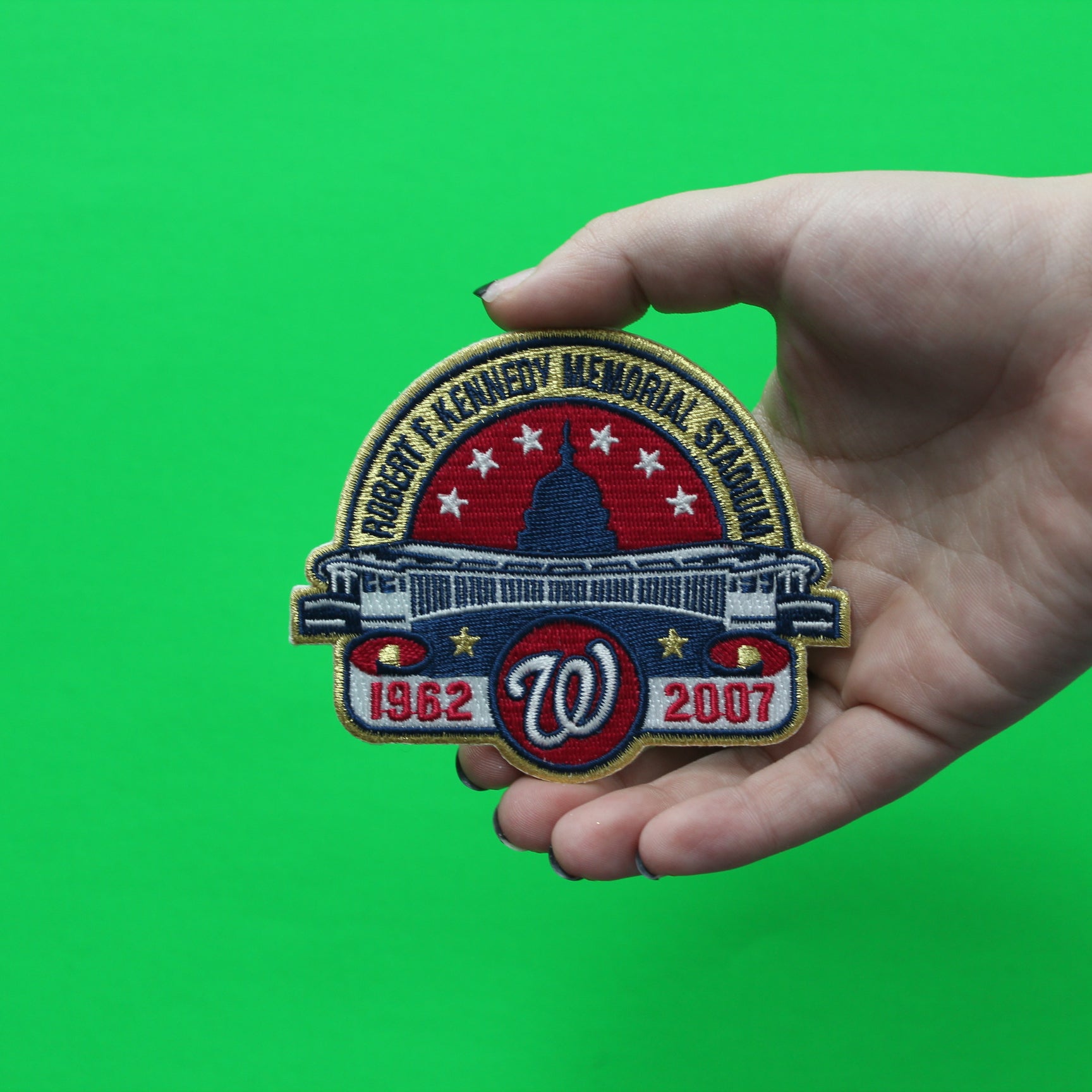 Washington Nationals Robert F. Kennedy Memorial Stadium Patch (2007) 