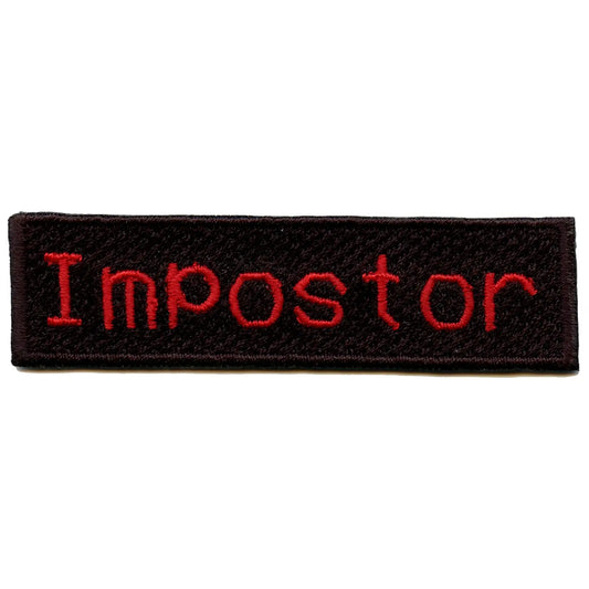 Impostor Box Logo Embroidered Iron On Patch 