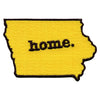 Iowa Home State Embroidered Iron On Patch 