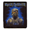 Official Iron Maiden Patch Mummy Lightning Embroidered Iron On 