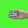 Itty Bitty Tittie Committee Embroidered Iron On Patch 