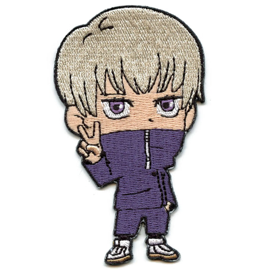 Jujutsu Kaisen Toge Chibi Patch Demon Hunter Hero Embroidered Iron On