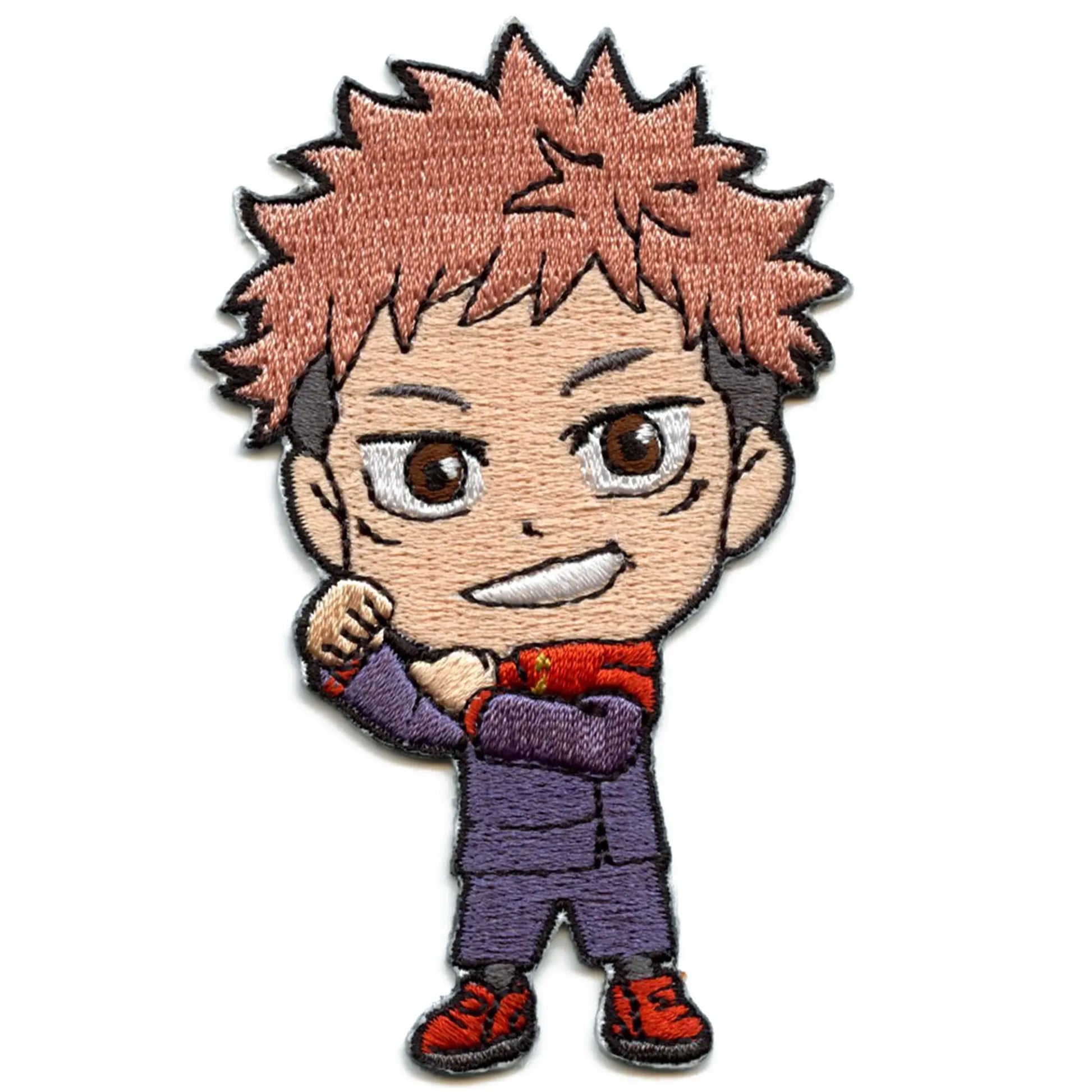 Jujutsu Kaisen Yuji Full Body Patch High School Club Embroidered Iron On