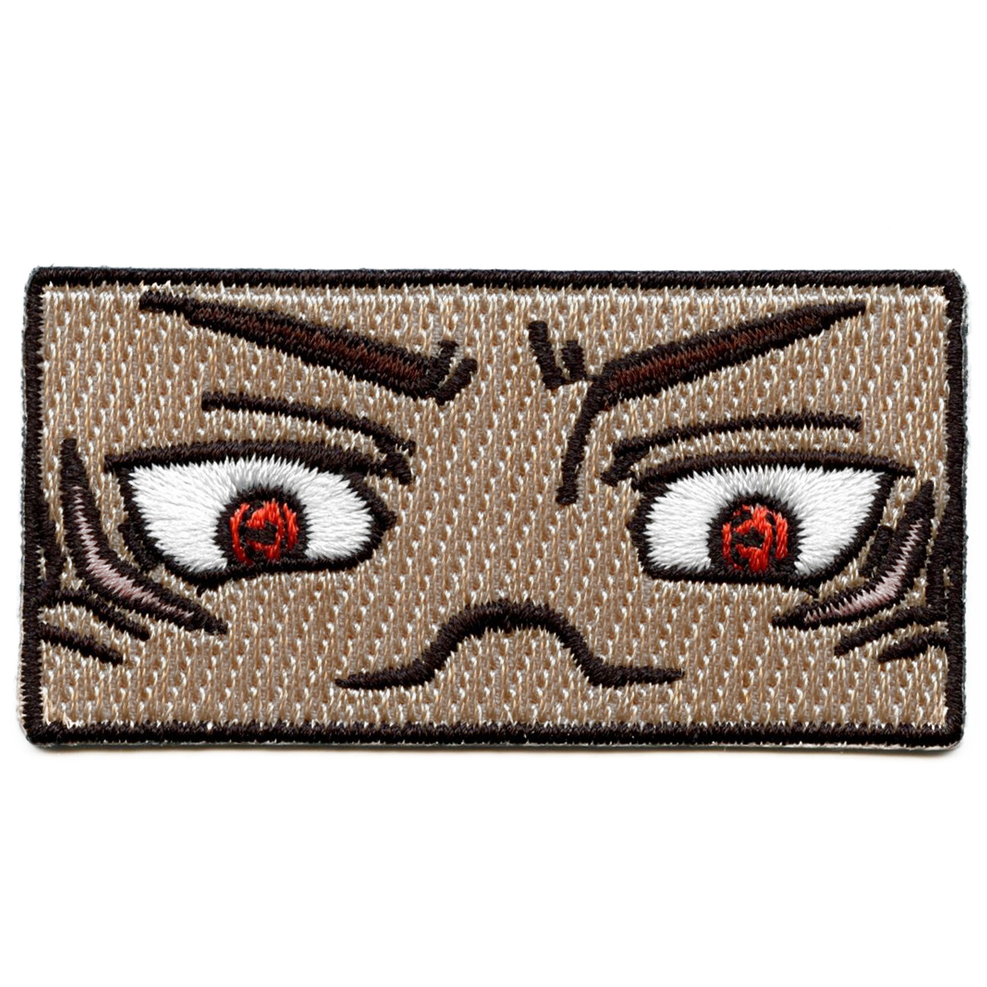 Jujutsu Kaisen Sakuna Patch Red Eyes Embroidered Iron On 