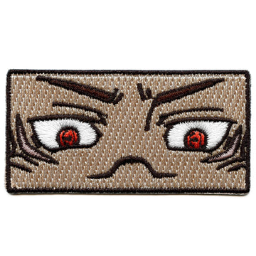 Jujutsu Kaisen Sakuna Patch Red Eyes Embroidered Iron On 