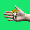 HunterXHunter Kurapika Wink Patch Crossed Arms Pose Embroidered Iron On