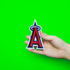 Los Angeles Angels of Anaheim 'A' Silver Halo Patch 