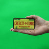 New Mexico License Plate Patch Crescit Eundo Travel Embroidered Iron On