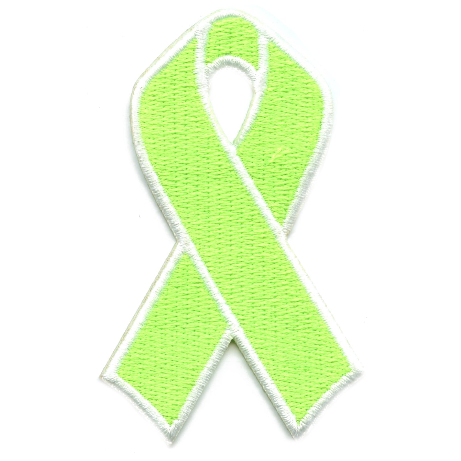 Cancer Awareness Ribbons Fully Embroidered Iron On Patches 