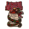 Patch serpent Lynyrd Skynyrd groupe de rock classique brodé thermocollant