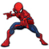 The Amazing Spiderman Pose Patch Marvel Hero Classic Sublimated Iron On