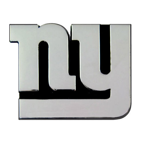 New York Giants Premium Solid Metal Chrome Plated Car Auto Emblem 