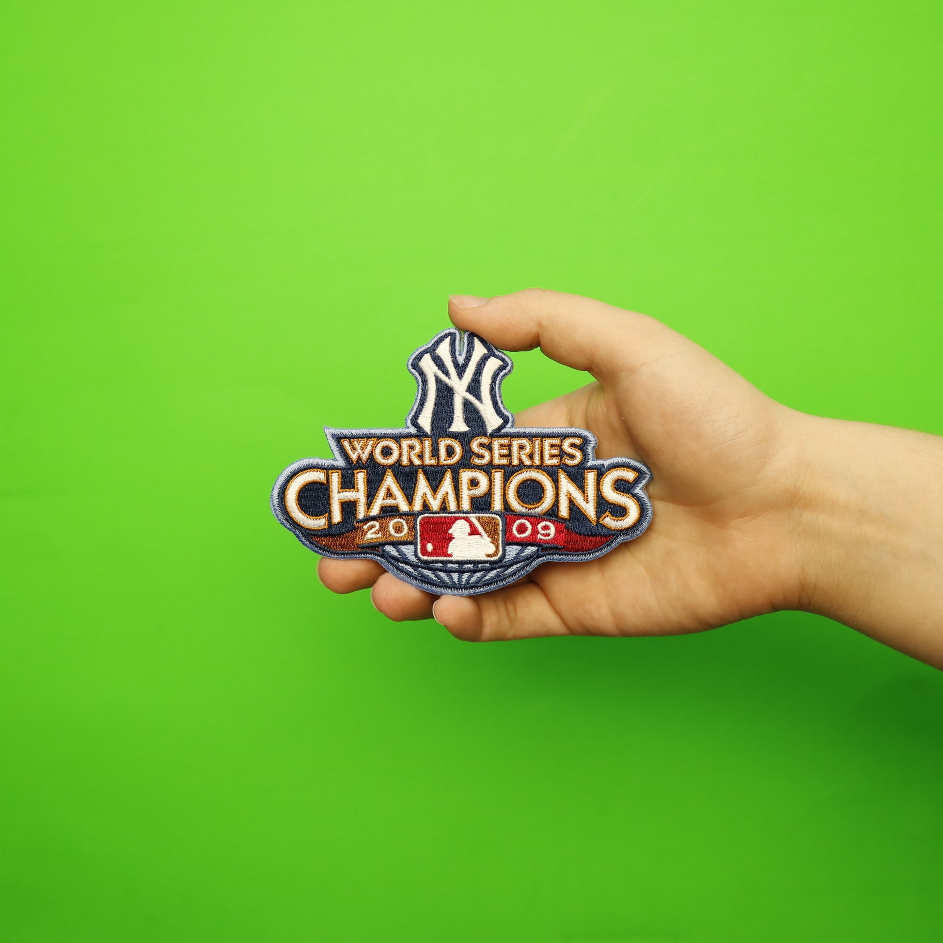 2009 New York Yankees MLB World Series Champions Jersey Patch 