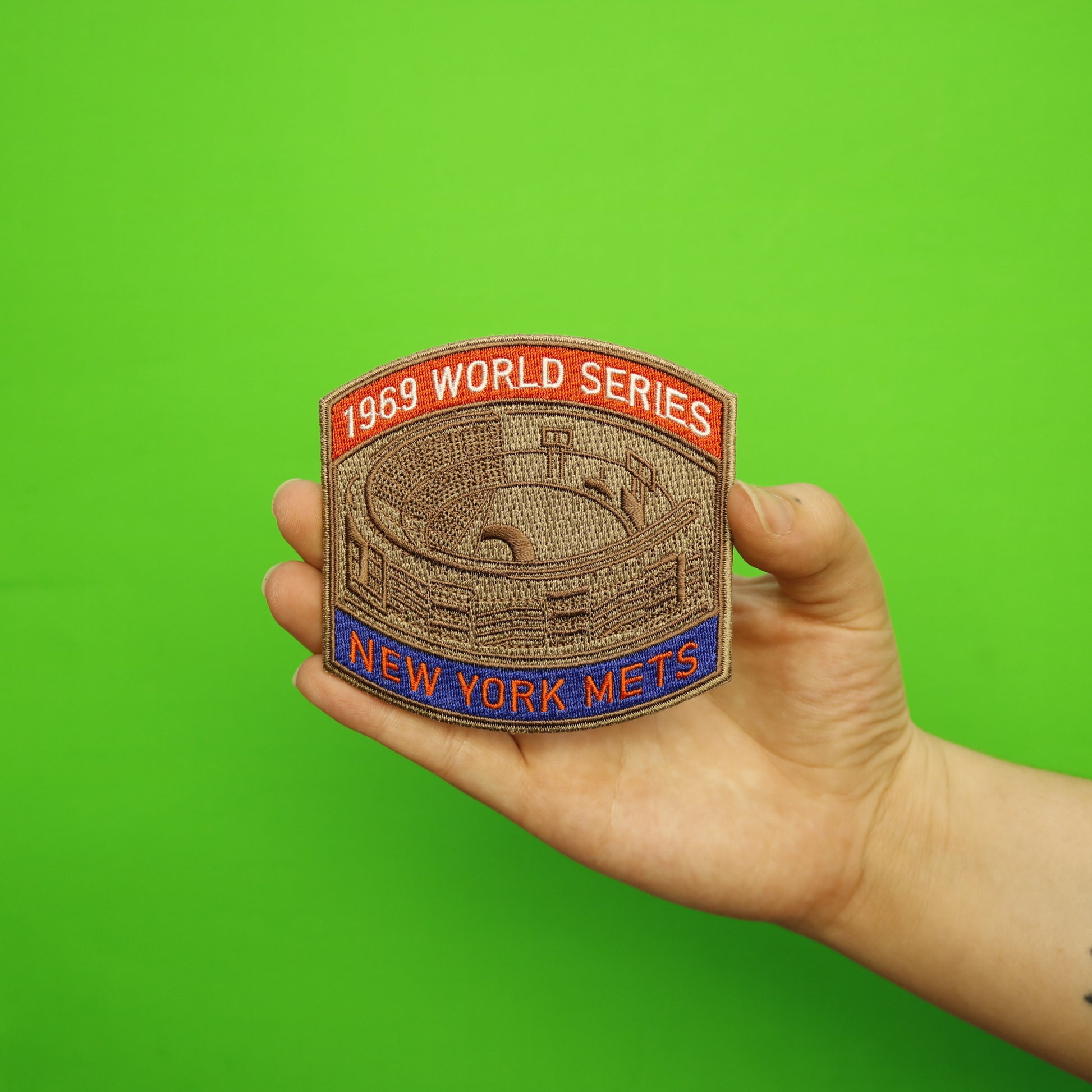 1969 New York Mets World Series Championship Jersey Patch 