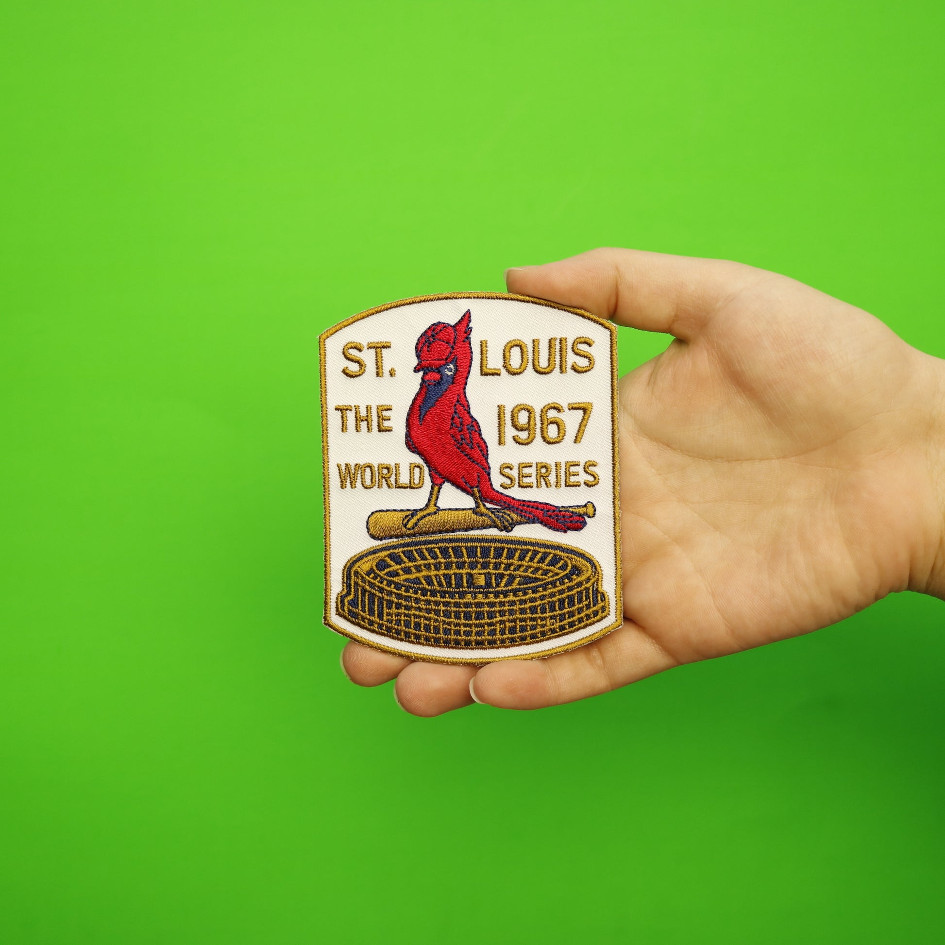 1967 St. Louis Cardinals MLB World Series Championship Jersey Patch 