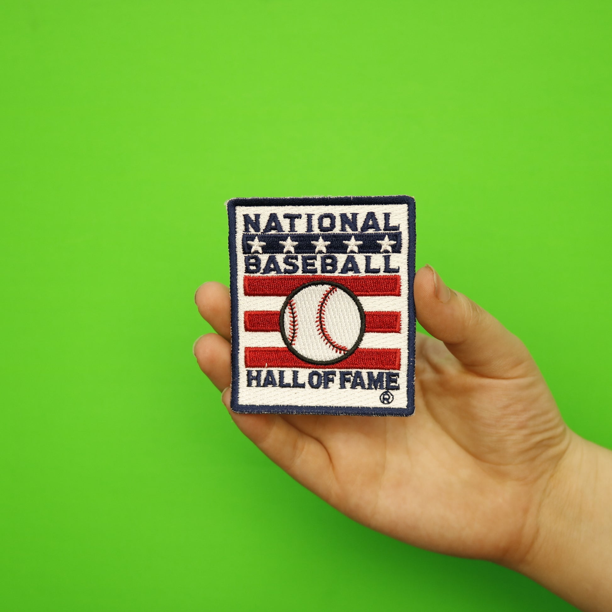 National Baseball Hall Of Fame Logo Patch 