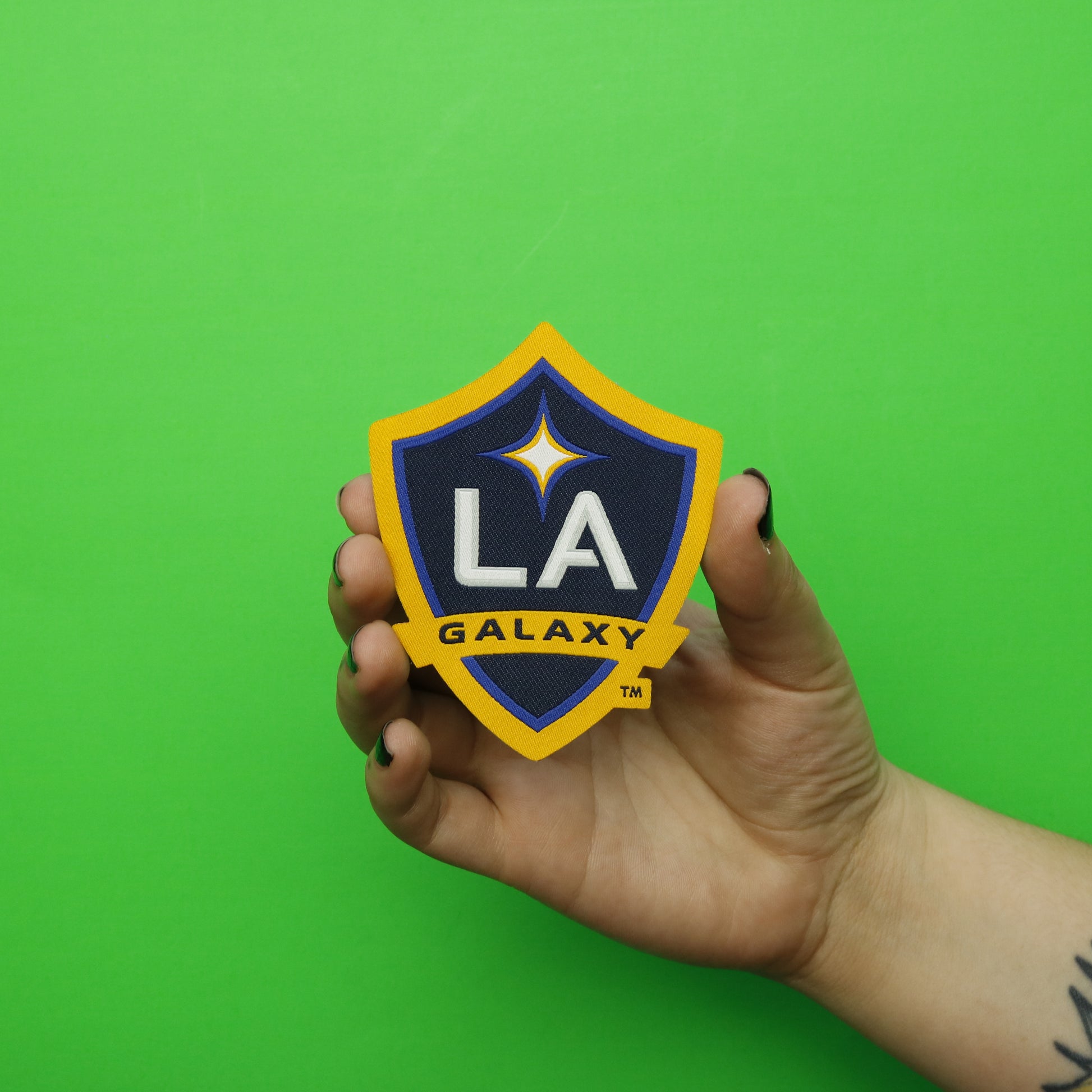 Los Angeles Galaxy Primary Team Crest Pro-Weave Jersey Patch 