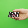 Army Mom Embroidered Iron On Patch 