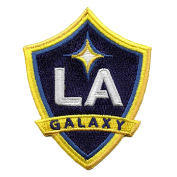 Los Angeles Galaxy Primary Team Crest Patch MLS Embroidered Iron On 